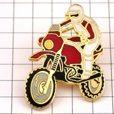 ピンバッジ・モトクロス二輪バイク乗り