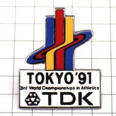 ピンバッジ・ＴＤＫ東京世界選手権陸上競技