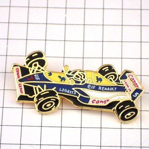 ピンバッジ・ルノーF1キャメル車キャノン一台