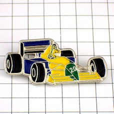 ピンバッジ・Ｆ１レース車ベネトン２０番  BENETTON FORD MIKA-HAKKINEN