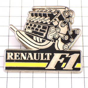 ピンバッジ・ルノーF1エンジン車 RENAULT FRANCE