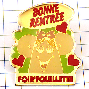 お買得ピンバッジ.FOIRFOUILLOT BONNE-RENTREE FRANCE