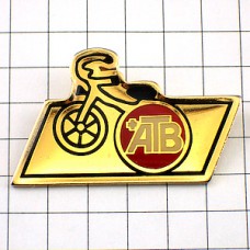 ピンバッジ・自転車一台ＡＴＢ