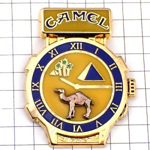 ピンバッジ・キャメル煙草ピラミッド腕時計ラクダ駱駝 CAMEL