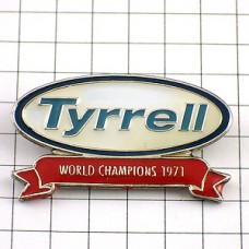 ピンバッジ・ティレル英国車1971年チャンピオンF1 TYRRELL