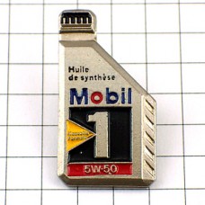 ピンバッジ・モービル石油オイル容器 MOBIL-OIL USA