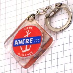 キーホルダー・ブルボン社製アルザスビール酒イカリ錨 ANCRE BIERE-D-ALSACE FRANCE