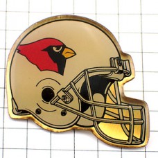 ピンバッジ・アリゾナカーディナルズ/USAアメフト鳥ヘルメット一個 ARIZONA CARDINALS