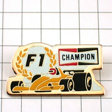 ピンバッジ・F1レースの車チャンピオン服 CHAMPION