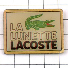 ピンバッジ・ラコステ鰐ワニ洋服ブランド眼鏡 LACOSTE LUNETTE FRANCE