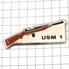 ピンバッジ・U.S.M1カービン自動式アメリカ自動小銃ミリタリー/USA