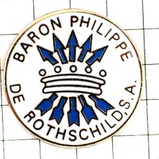 ピンバッジ・ワイン酒フィリップドロスチャイルド男爵 BARON-PHILIPPE-DE-ROTHSCHILD BORDEAUX