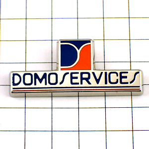 ピンバッジ・どもサービス社ロゴDS DOMO-SERVICES