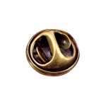 ピンバッジ・ローマ数字の時計