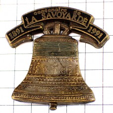 ピンバッジ・カトリック教会の鐘 LA-SAVOYARDE SAVOIE CLOCHE BELL FRANCE