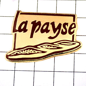 ピンバッジ・フランスパン一本バゲット定番 LA-PAYSE BAGUETTE FRANCE