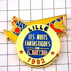 ピンバッジ・ファンタスティック幻想的な夜ボート船ヨット灯台 LOTO LES-NUITS-FANTASTIQUES LILLE FRANCE