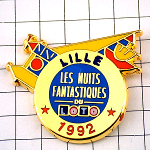 ピンバッジ・ファンタスティック幻想的な夜ボート船ヨット灯台 LOTO LES-NUITS-FANTASTIQUES LILLE FRANCE