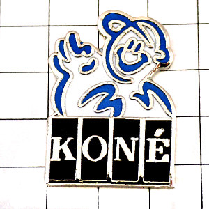 ピンバッジ・コネ社フィンランド製造販売エレベーターメンテ職員 KONE CORPORATION FINLAND