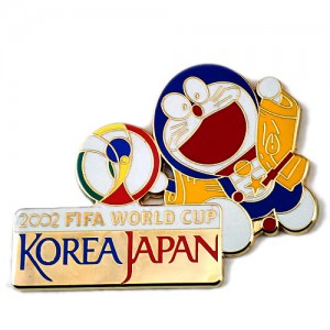 ピンバッジ・サッカーワールドカップ大会2002韓国FIFA日本