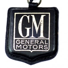 キーホルダー・GM車ジェネラルモータース革製 GENERAL-MOTORS USA