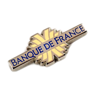 ピンバッジ・フランス銀行ロゴ中央銀行 BANQUE-DE-FRANCE