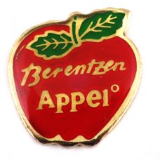 ピンバッジ・赤いリンゴ林檎 BERENTZEN APPLE KENTUCKY BOURBON GERMANY