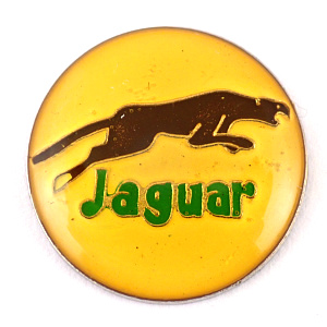 ピンバッジ・ジャガー車エンブレム豹 JAGUAR ENGLAND