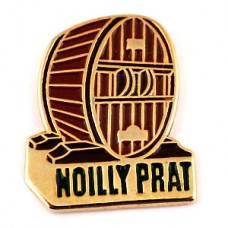 ピンバッジ・ノイリープラット酒樽 NOILLY-PRAT FRANCE