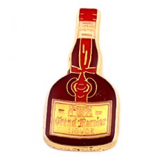 ピンバッジ・グランマルニエ酒瓶 GRAND-MARNIER FRANCE