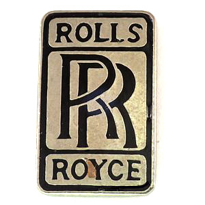 ピンバッジ・ロールスロイスRR車 ROLLS-ROYCE ENGLAND