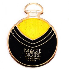 ピンバッジ・ランコム香水マジーノワール壜型 LANCOME MAGIE-NOIRE