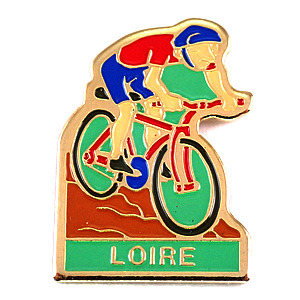 ピンバッジ・ツールドフランス自転車レース選手 LOIRE-DEPARTEMENT DEPARTEMENT FRANCE