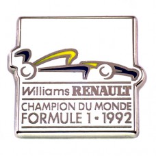 ピンバッジ・ルノーF1世界チャンピオン車レース優勝 RENAULT FRANCE