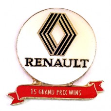 ピンバッジ・ルノー車グランプリ優勝 RENAULT FRANCE