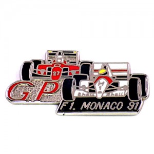 ピンバッジ・モナコGPホンダF1アイルトンセナ車 FERRARI HONDA SHELL MONACO ITALY JAPAN ENGLAND