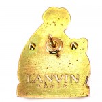 ピンバッジ・香水ランバン母子アルベージュ金色 JEANNE-LANVIN LANVIN