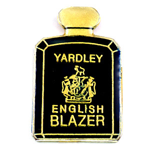 ピンバッジ・ヤードレー香水壜イギリス英国 YARDLEY YARDLEY-OF-LONDON