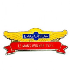 ピンバッジ・ルマン優勝アストンマーティン車ラゴンダ1935年 LAGONDA ASTON-MARTIN ENGLAND