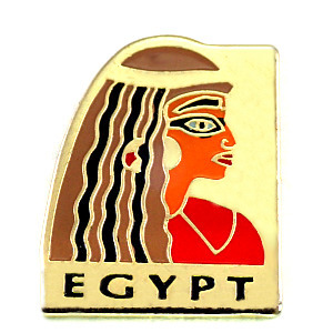 ピンバッジ・クレオパトラ古代エジプト文明 EGYPT