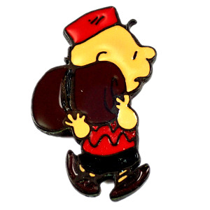 ピンバッジ・スヌーピー漫画チャーリーブラウン荷物 SNOOPY CHARLIE-BROWN UFS