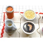 フェーヴ・朝食セット陶器の置物