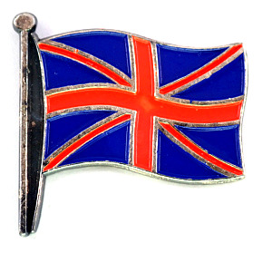 ピンバッジ・イギリス国旗ユニオンジャック英国UK