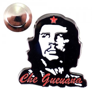 ピンバッジ・チェゲバラ革命家コミュニスト赤い星キューバ共産主義アルゼンチン CHE-GUEVARA