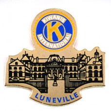 ピンバッジ・キワニス国際社会奉仕団体リュネヴィル町 KIWANIS LUNEVILLE FRANCE