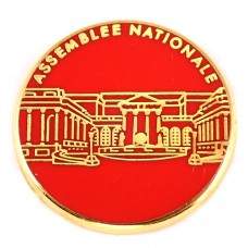 ピンバッジ・パリ国民議会ブルボン宮殿 ASSEMBLEE-NATIONALE PARLEMENT PARIS FRANCE