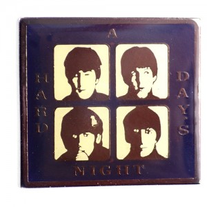 ピンバッジ・ビートルズ『A Hard DaysNight』アルバムジャケット音楽