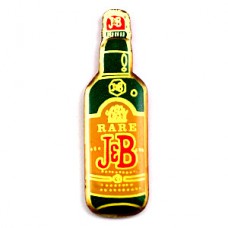 ピンバッジ・J&Bレア/ウイスキー酒ボトル型 J&B SCOTCH WHISKY SCOTLAND