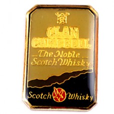 ピンバッジ・クランキャンベル酒ウイスキー CLAN-CAMPBELL CHIVAS WHISKY SCOTLAND