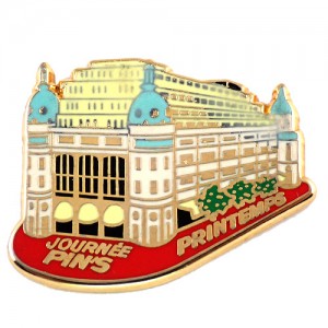 ピンバッジ・プランタンデパート百貨店パリ建物 LE-PRINTEMPS PARIS FRANCE